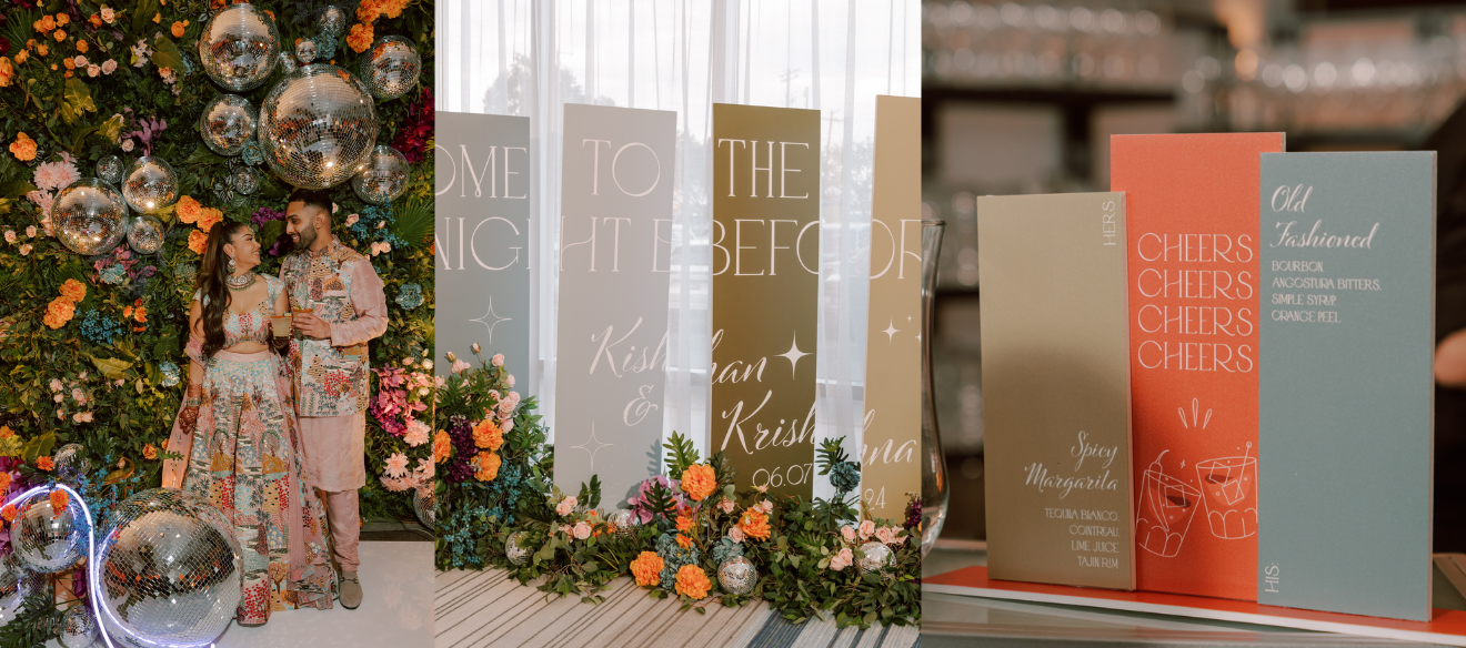 Krishna + Kishan signage